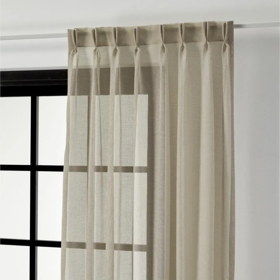 Kwantum Vouwgordijnen|Inbetweens|Inbetween Arlette Naturel