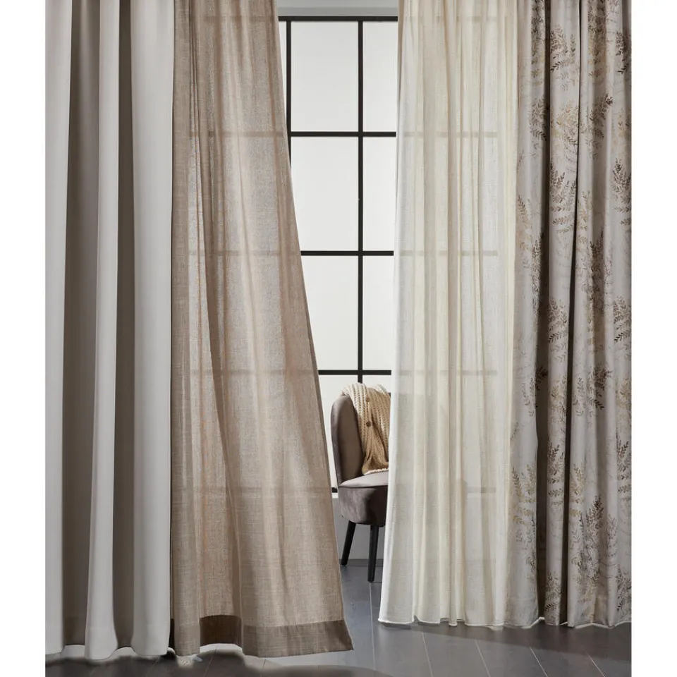 Kwantum Vouwgordijnen|Inbetweens|Inbetween Ellis Taupe