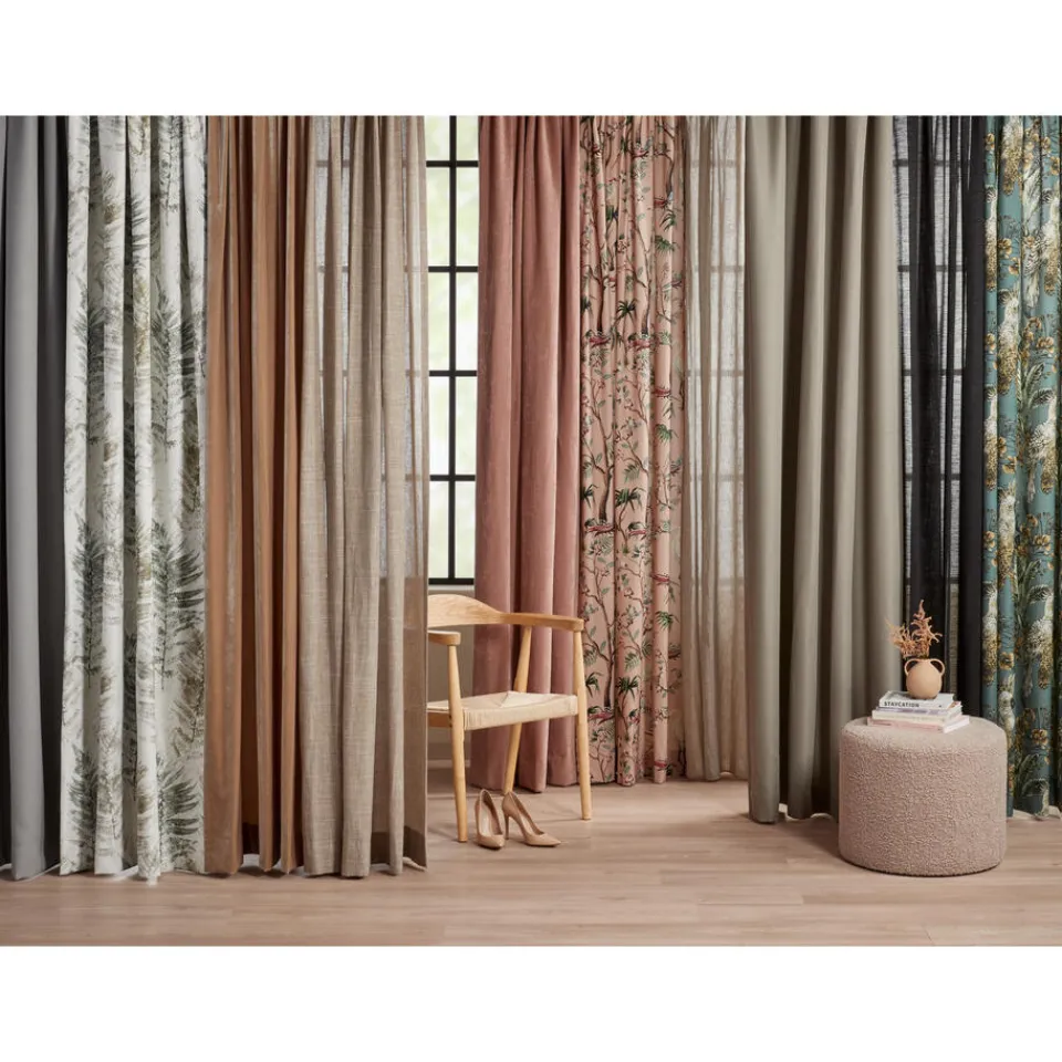 Kwantum Vouwgordijnen|Inbetweens|Inbetween Ellis Taupe