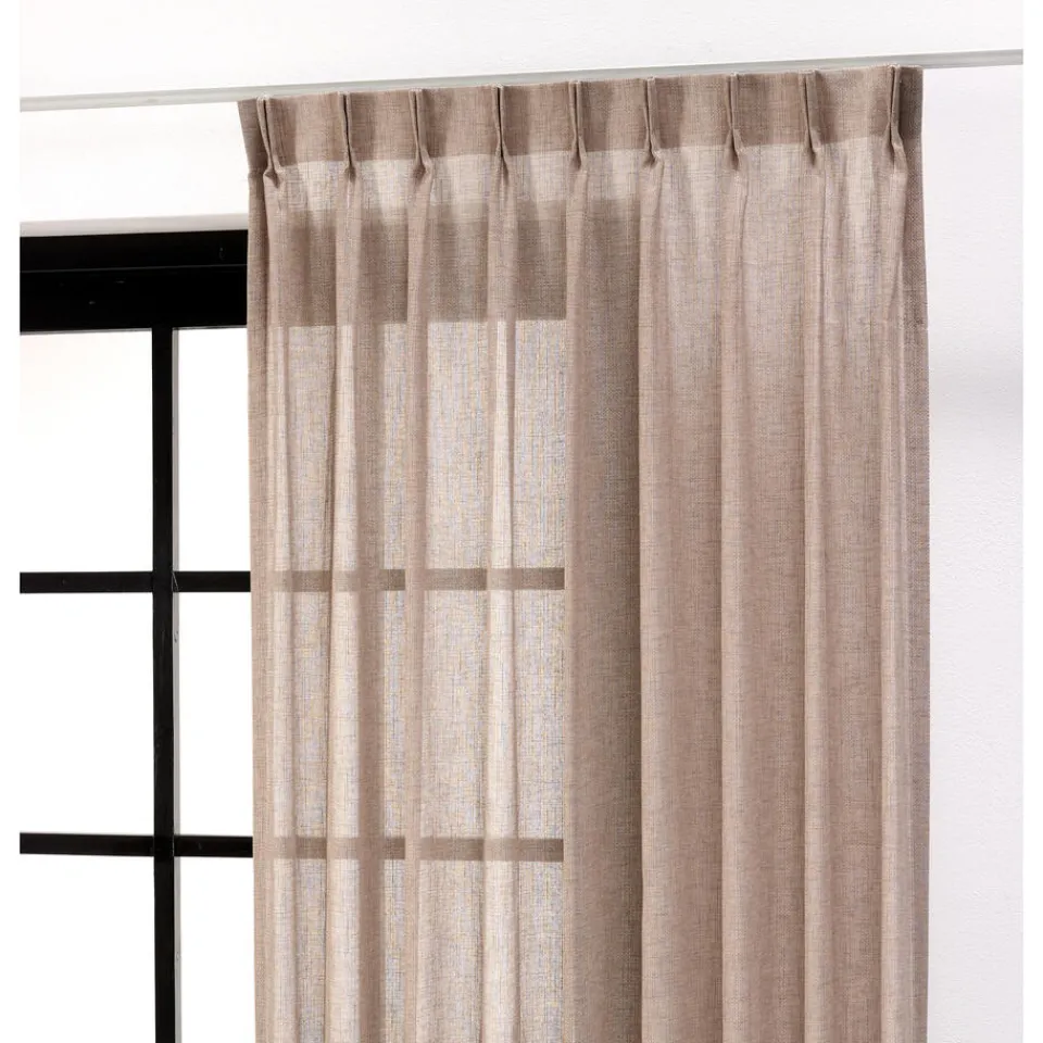 Kwantum Vouwgordijnen|Inbetweens|Inbetween Jasper Naturel