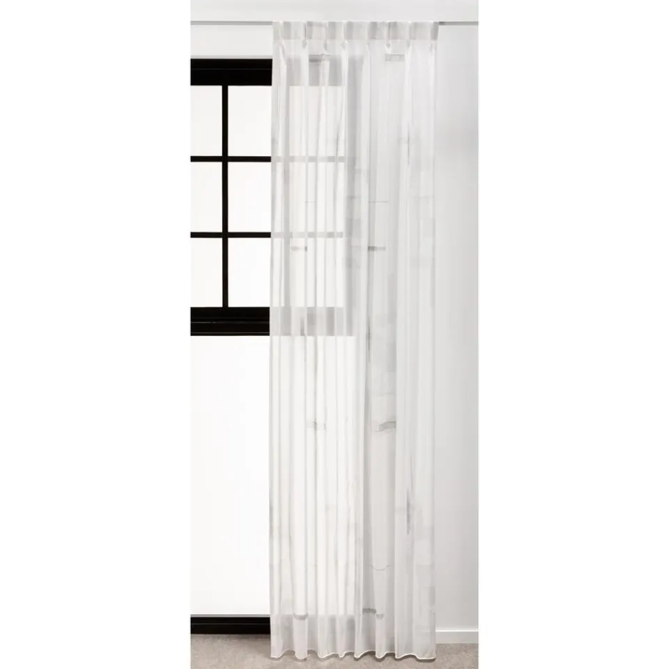 Kwantum Vouwgordijnen|Gordijnen|Inbetween Jolanda Wit 298 Cm