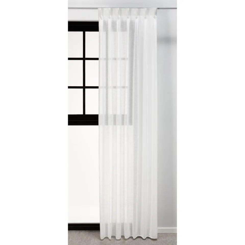 Kwantum Vouwgordijnen|Inbetweens|Inbetween Julan Wit 300 Cm