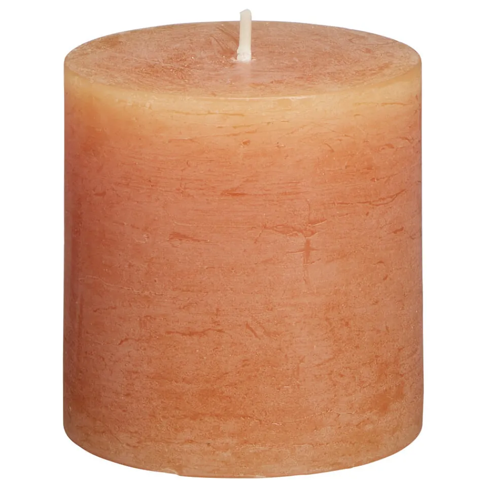 Kwantum Kaarsen & Theelichten|Kaarsen & Theelichten|Kaars Rustiek Terra 7x7 Cm
