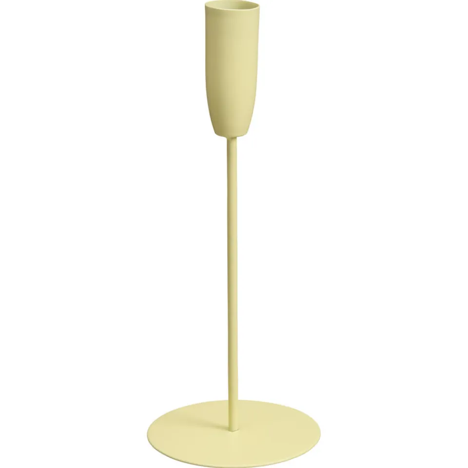 Kwantum Kandelaars|Kandelaars|Kandelaar Cholet Geel 20 Cm