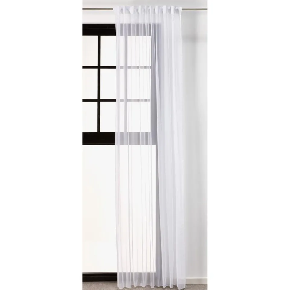 Kwantum Kant En Klaar Gordijnen|Gordijnen|Kant En Klaar Gordijn Hestia Wit