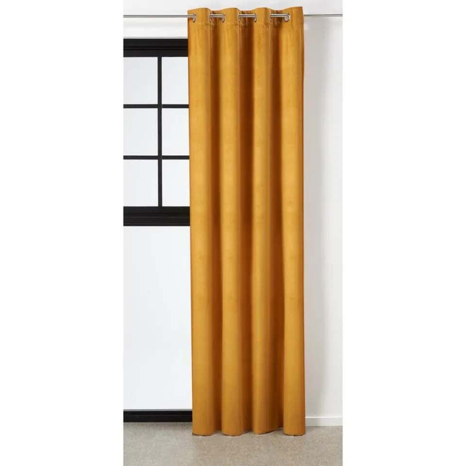 Kwantum Isolerende Gordijnen|Kant En Klaar Gordijnen|Kant En Klaar Gordijn Chloe Oker