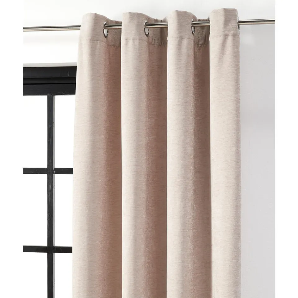 Kwantum Kant En Klaar Gordijnen|Gordijnen|Kant En Klaar Gordijn Anne Beige