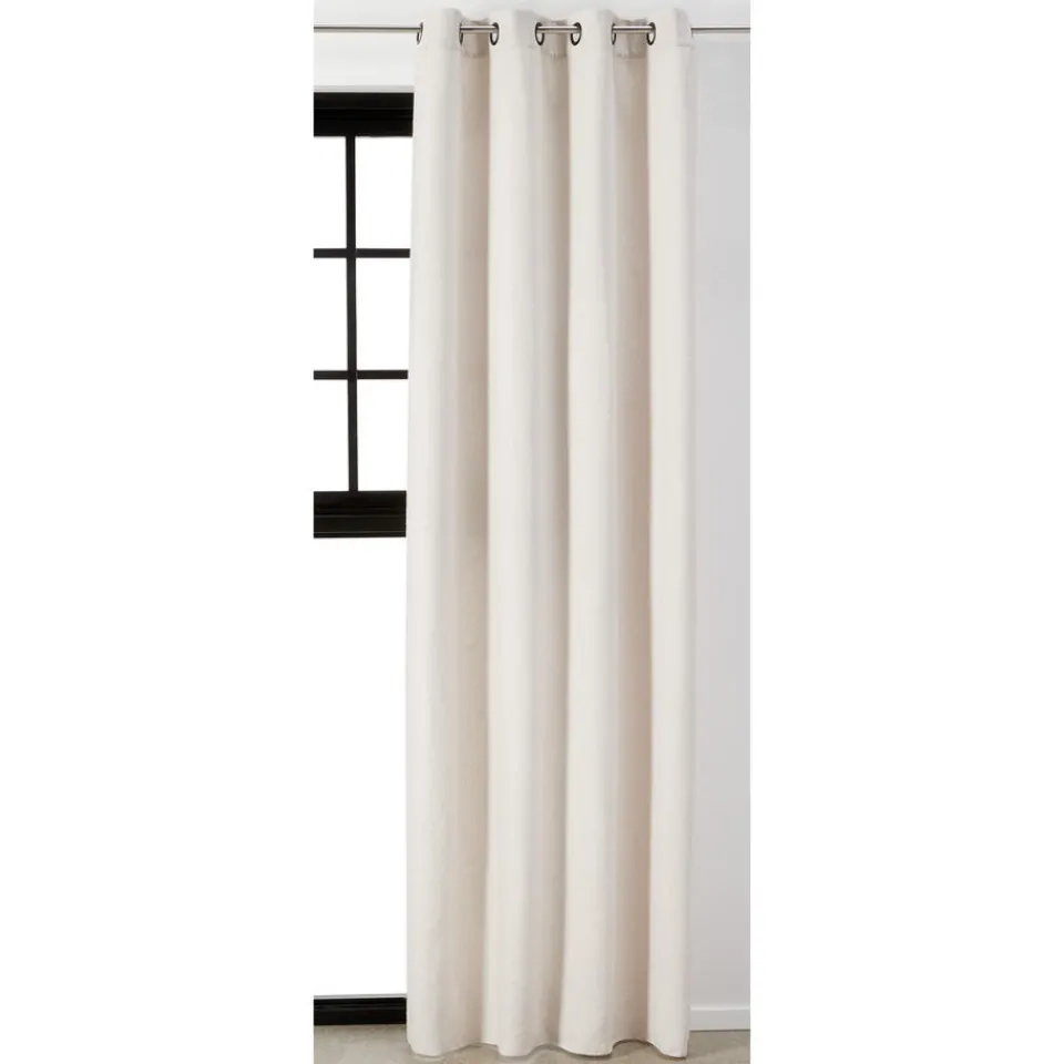 Kwantum Kant En Klaar Gordijnen|Gordijnen|Kant En Klaar Gordijn Bowie Off-White