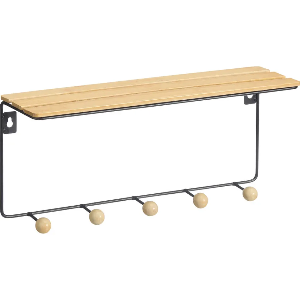 Kwantum Kapstokken|Kapstok Pavia Zwart