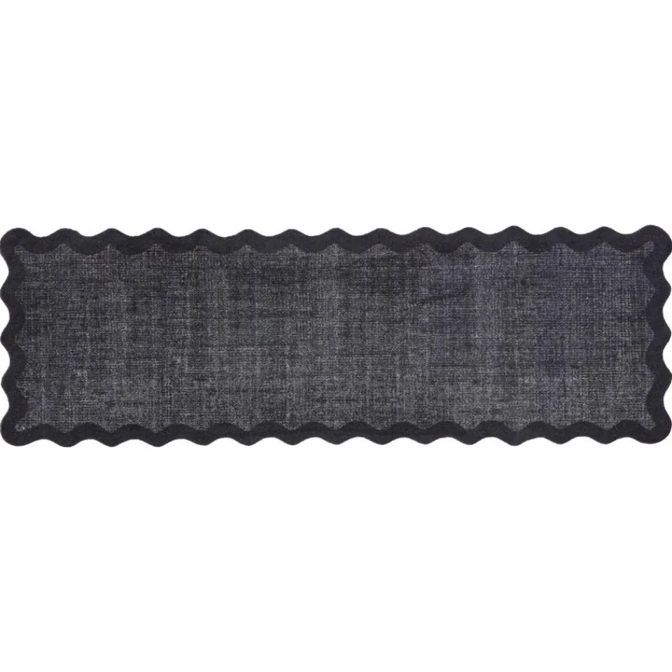 Kwantum Vloerkleden|Vloerkleden Kinderkamer|Keukenloper Kars Antraciet