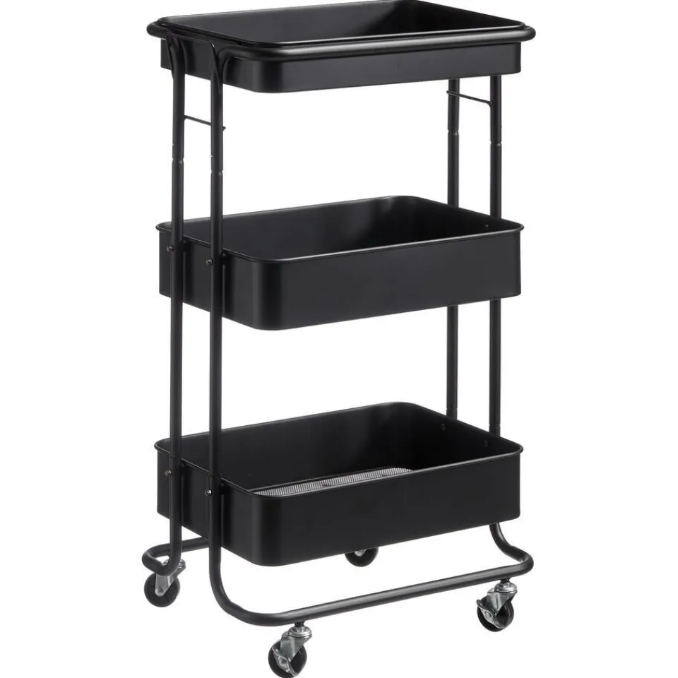 Kwantum Trolleys & Keukenrekken|Keukentrolley Ed Zwart