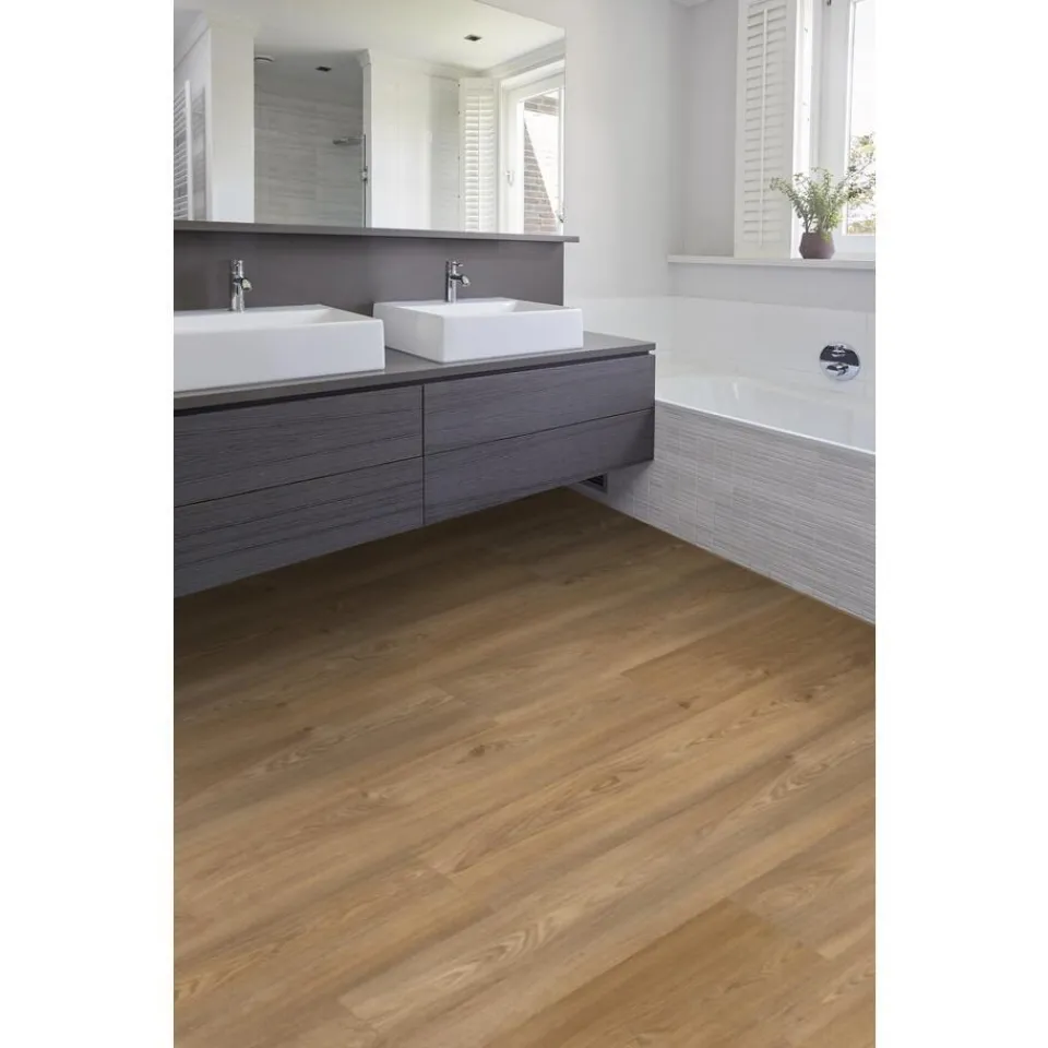 Kwantum Klik Pvc-Vloeren|Klik PVC Denver Naturel Eiken