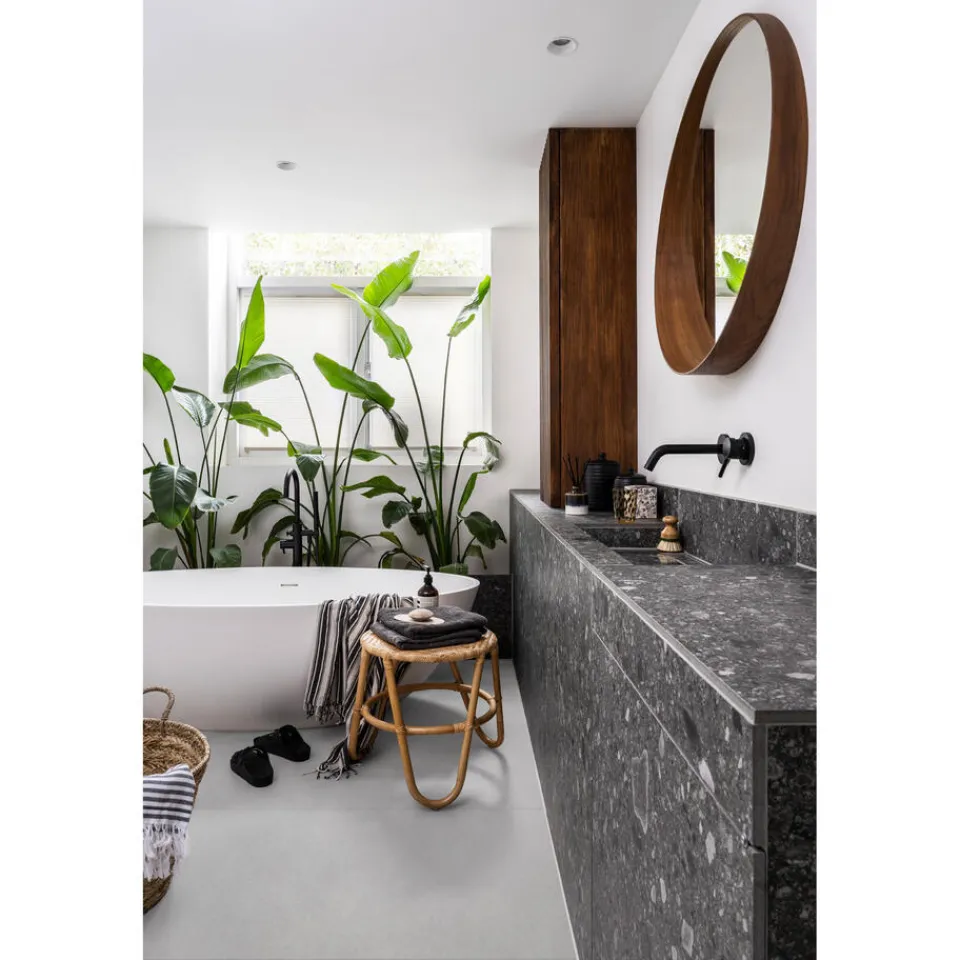 Kwantum Tegellook Pvc Vloeren|Klik Pvc-Vloeren|Klik PVC Keystone Grijs Tegel XL Plank