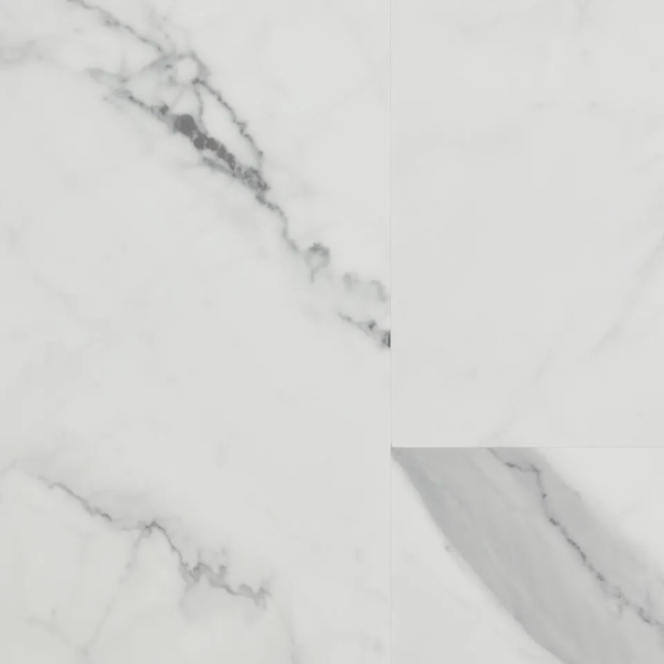Kwantum Klik Pvc-Vloeren|Klik PVC Marble Wit Tegel XL Plank