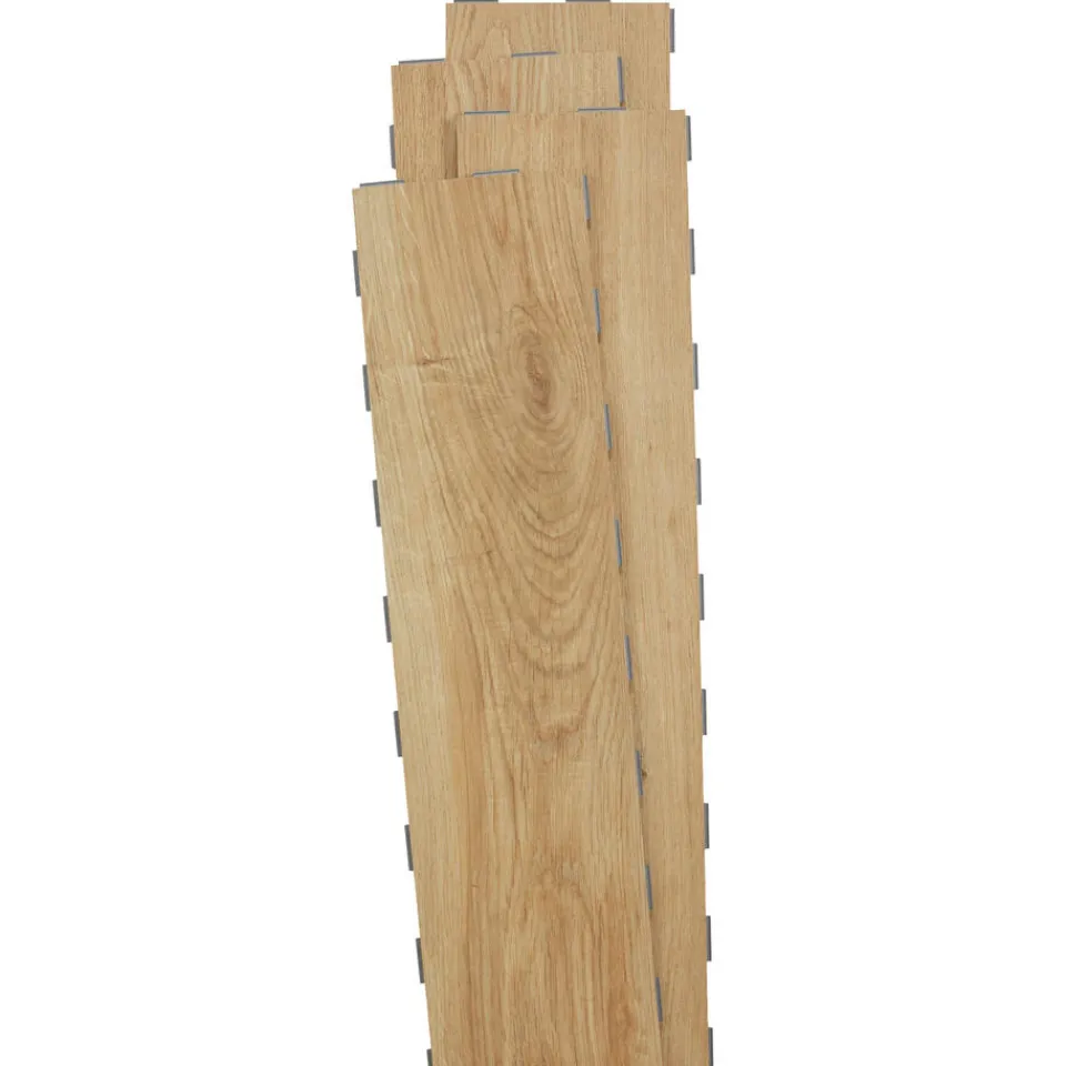 Kwantum Klik Pvc-Vloeren|Klik PVC Miller Licht Eiken