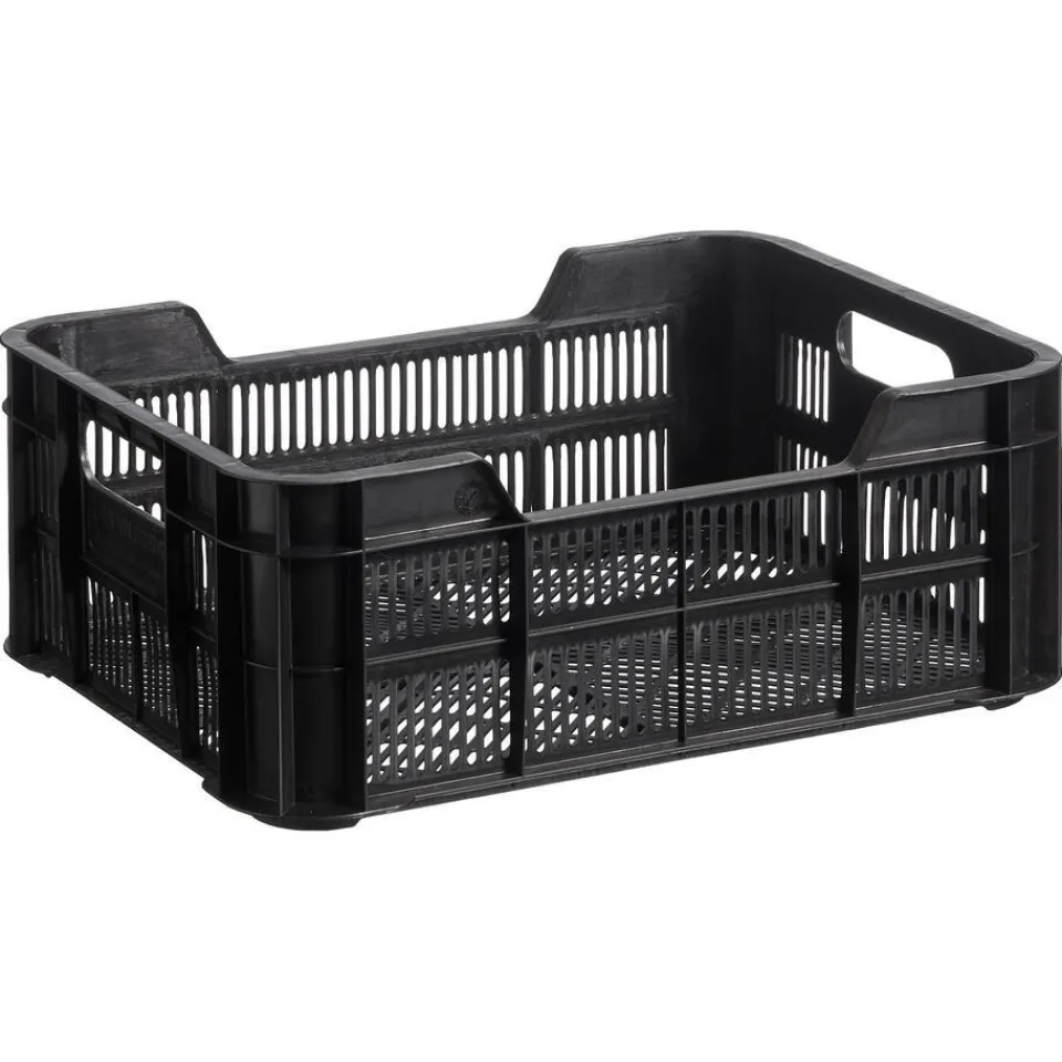 Kwantum Overige Opbergers|Krat Helsinki Zwart 7 Liter