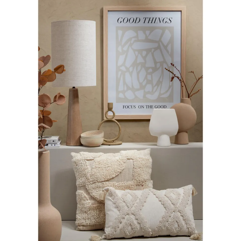 Kwantum Sierkussens|Kussen Garat Off-White 45x45 Cm