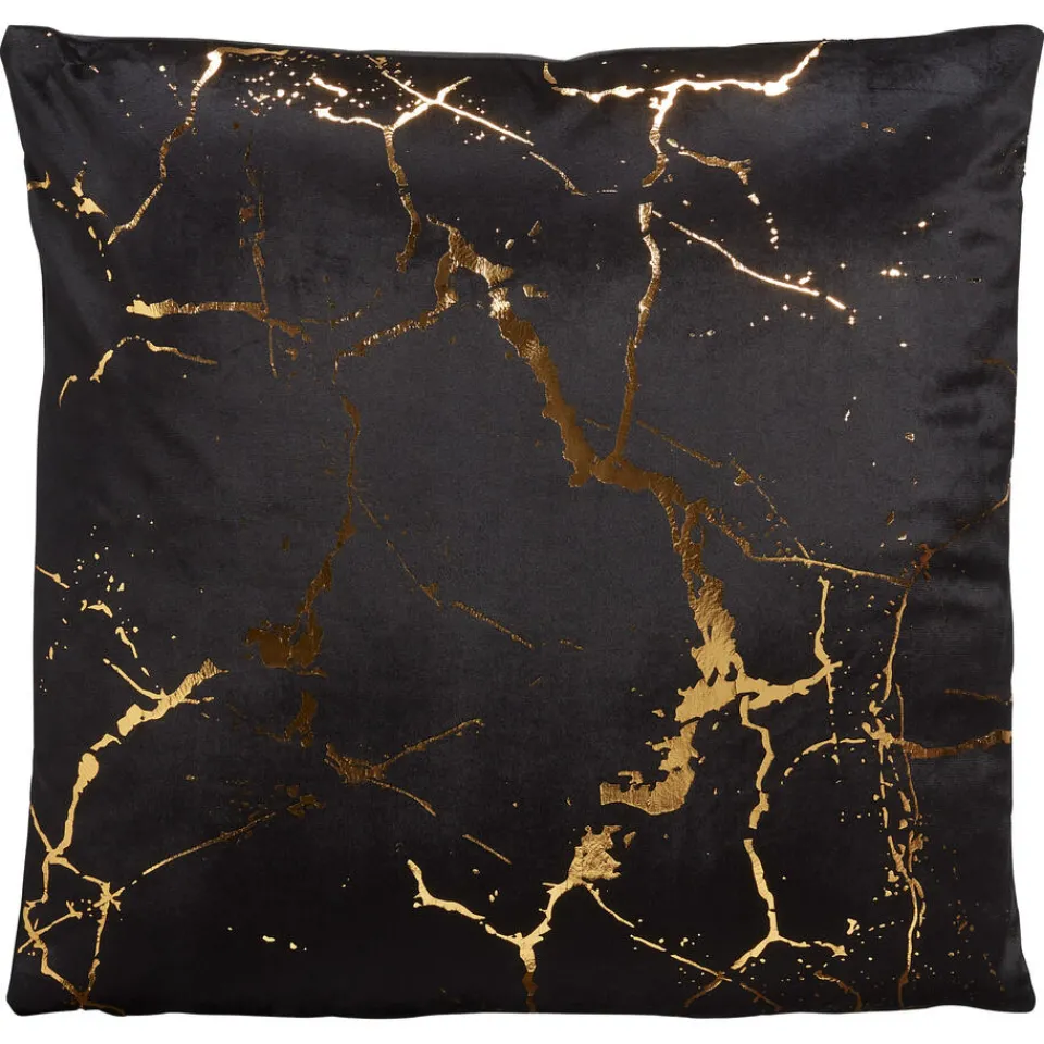 Kwantum Sierkussens|Kussen Marmer Zwart 45x45 Cm