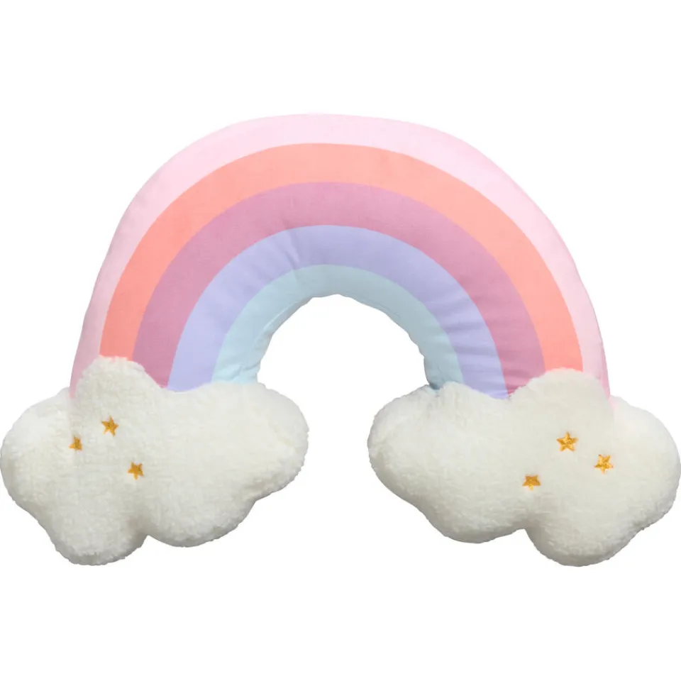 Kwantum Sierkussens|Kussen Regenboog Roze 30x50 Cm