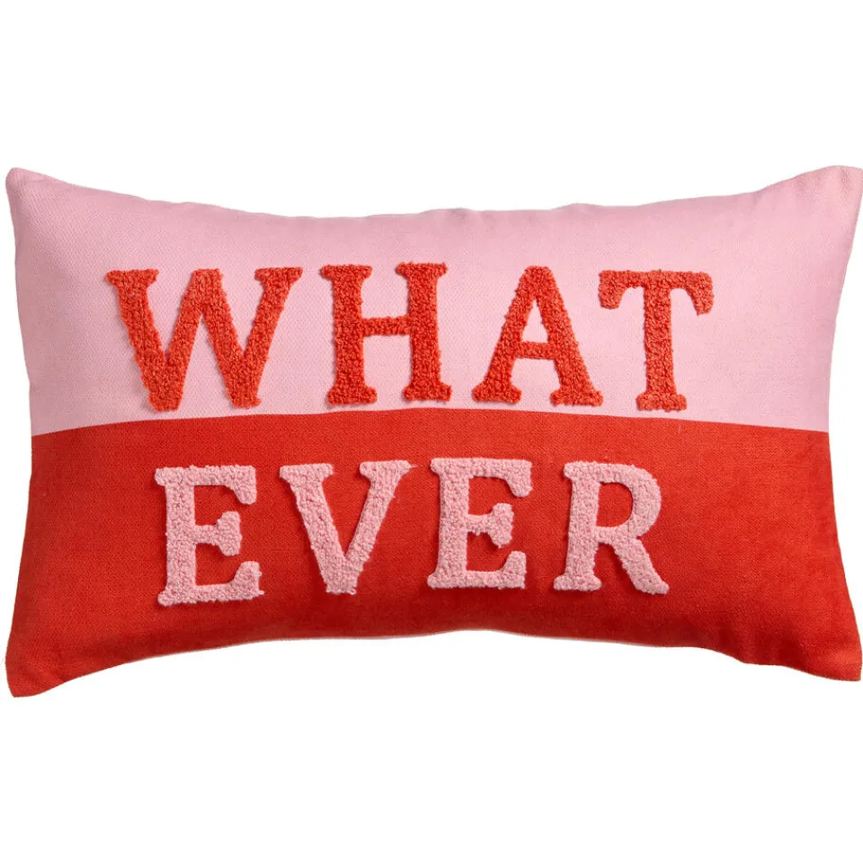 Kwantum Sierkussens|Kussen Whatever Roze 30x50 Cm