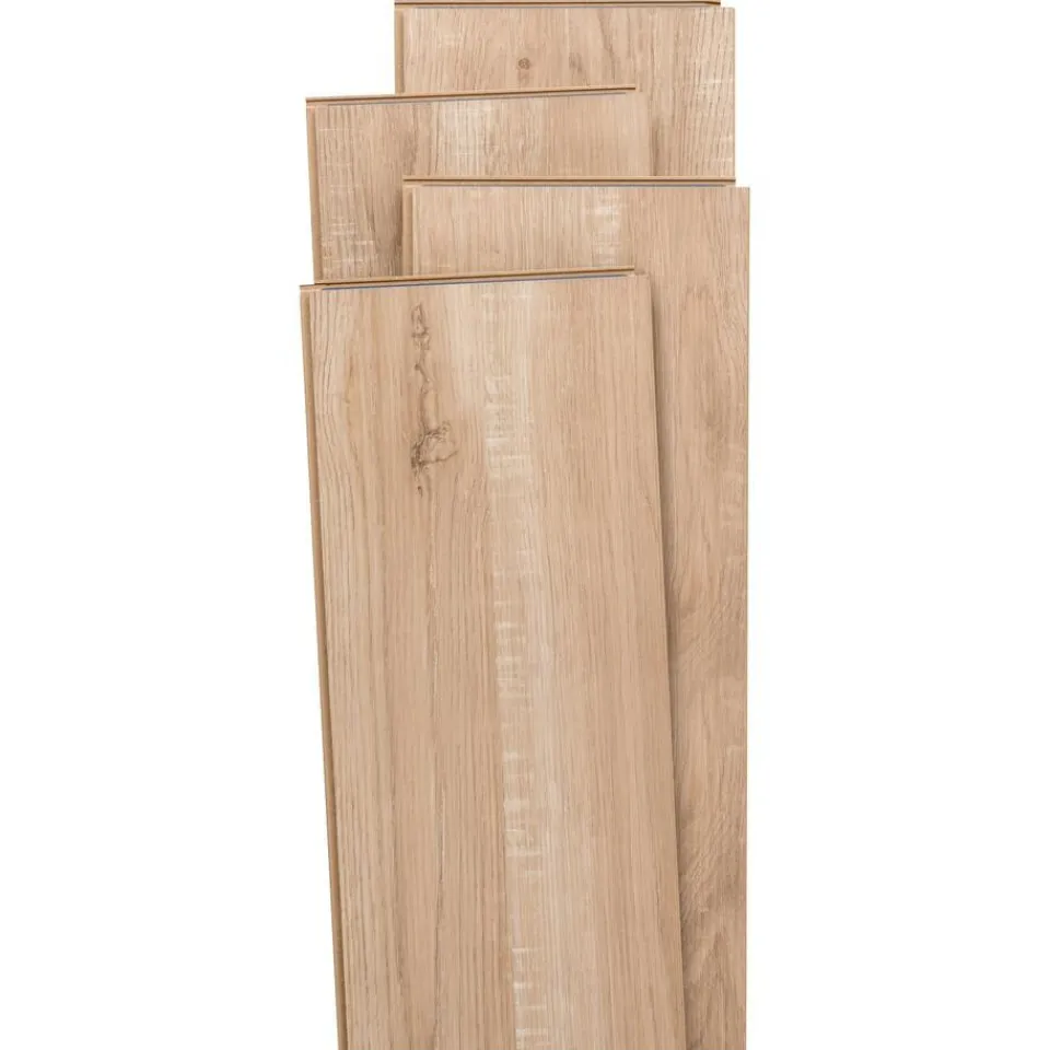 Kwantum Tegellook Laminaat|Extra Breed Laminaat|Laminaat Crestwood Naturel Eiken