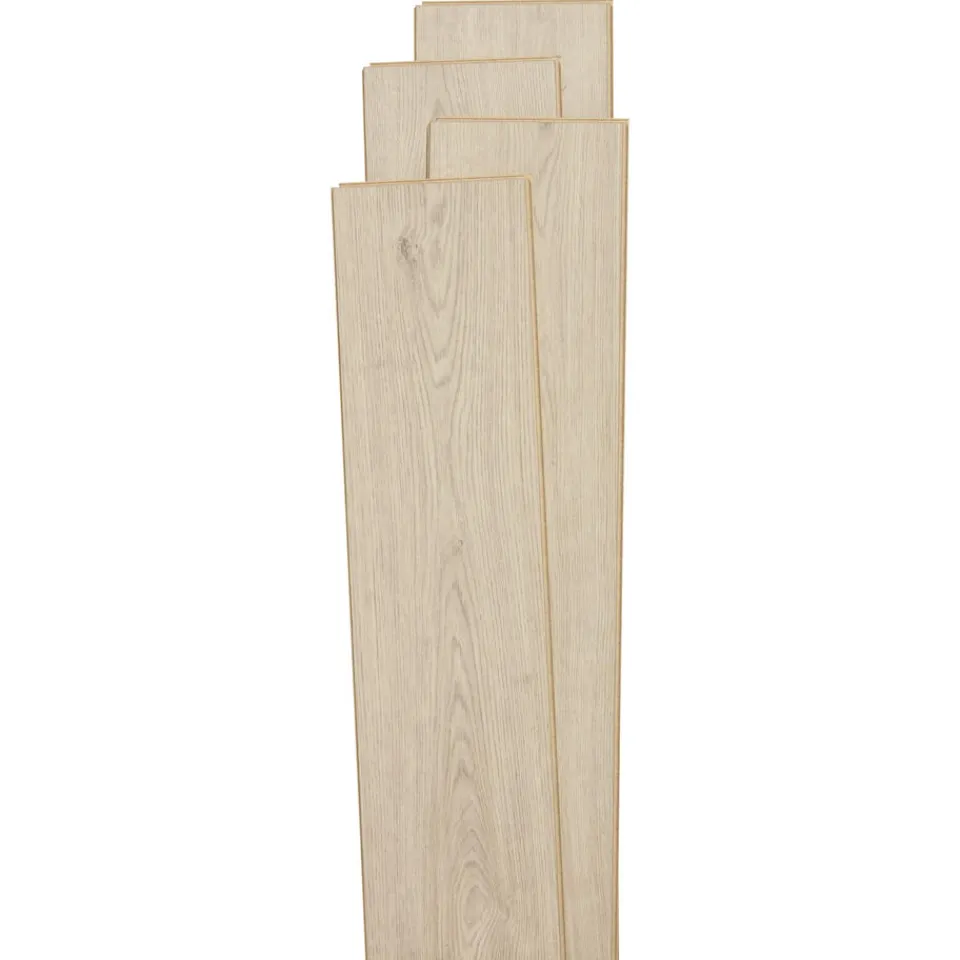 Kwantum Tegellook Laminaat|Extra Breed Laminaat|Laminaat Edmonton Licht Eiken