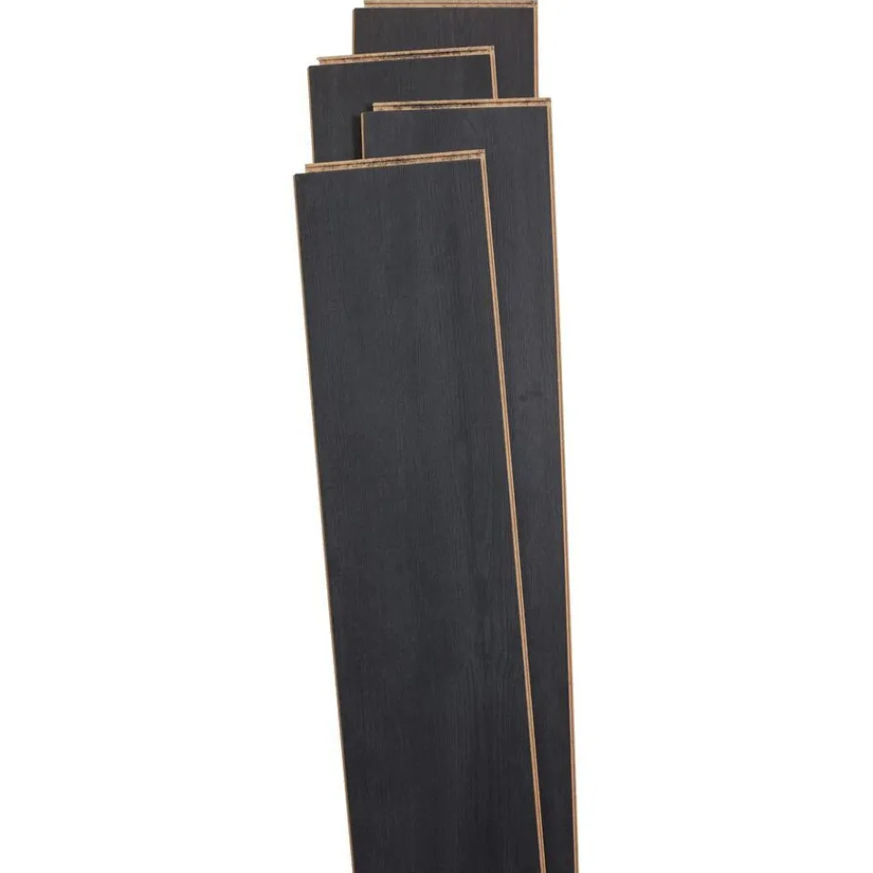 Kwantum Tegellook Laminaat|Extra Breed Laminaat|Laminaat Kimble Zwart