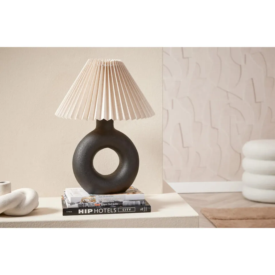 Kwantum Lampenvoeten|Lampvoet Cirkel Zwart