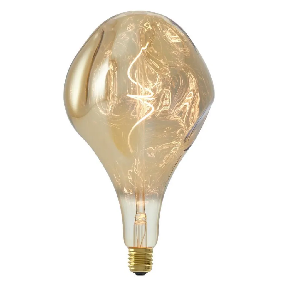 Kwantum Lichtbronnen|LED Lamp 16,5x28 Cm Champagne E27 Dimbaar