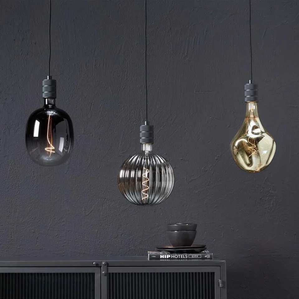 Kwantum Lichtbronnen|LED Lamp 16,5x28 Cm Champagne E27 Dimbaar