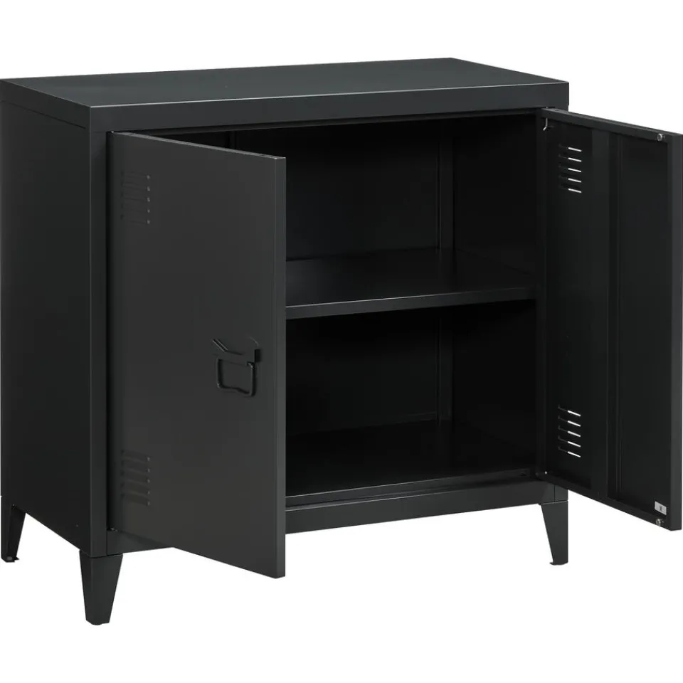 Kwantum Lockerkasten|Lockerkast Leipzig 2-Deurs Zwart