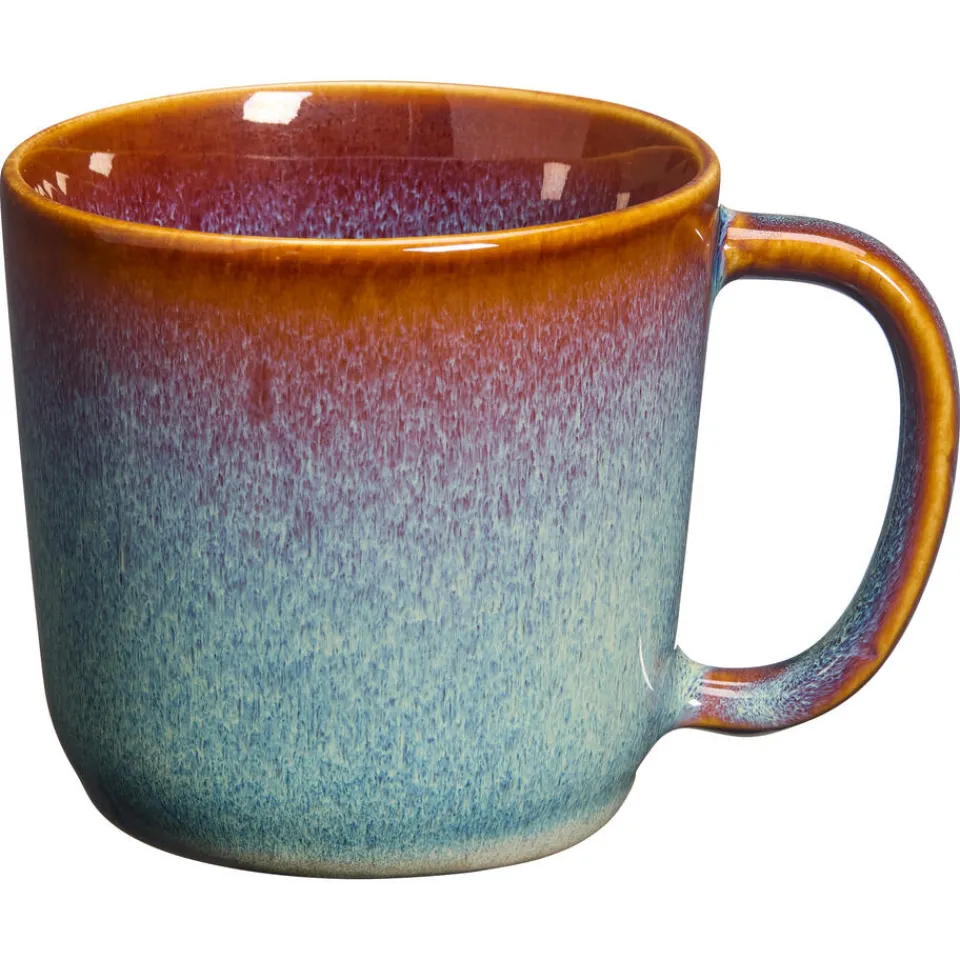 Kwantum Kerstservies|Mokken|Mok Met Oor XL Ava Blauw 460ml