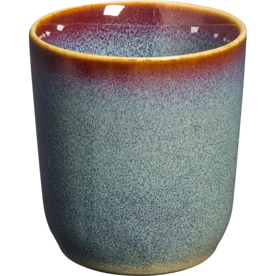 Kwantum Kerstservies|Mokken|Mok Zonder Oor Ava Blauw 200ml