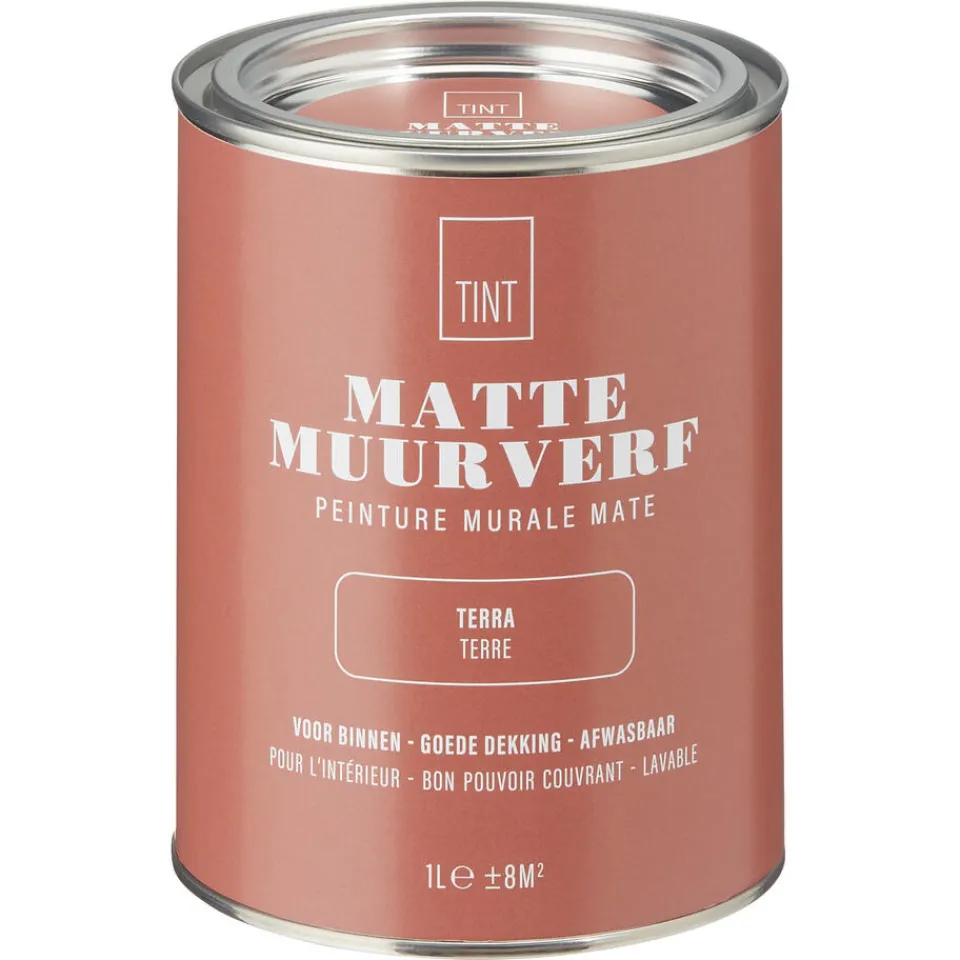 Kwantum Muurverf|Muurverf Mat Terra 1 L