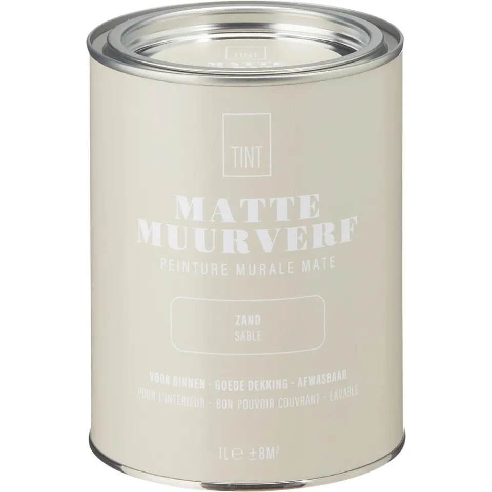 Kwantum Muurverf|Muurverf Mat Zand 1 L