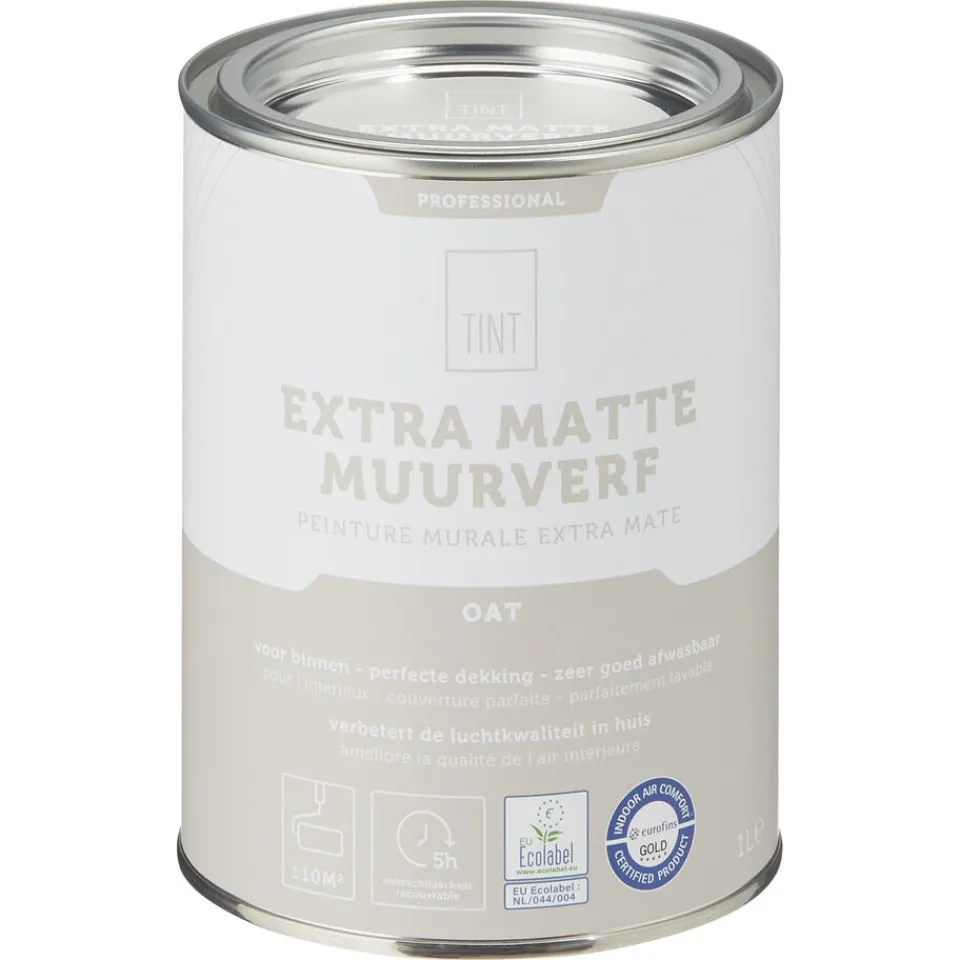 Kwantum Muurverf|Muurverf Professional Oat 1 L