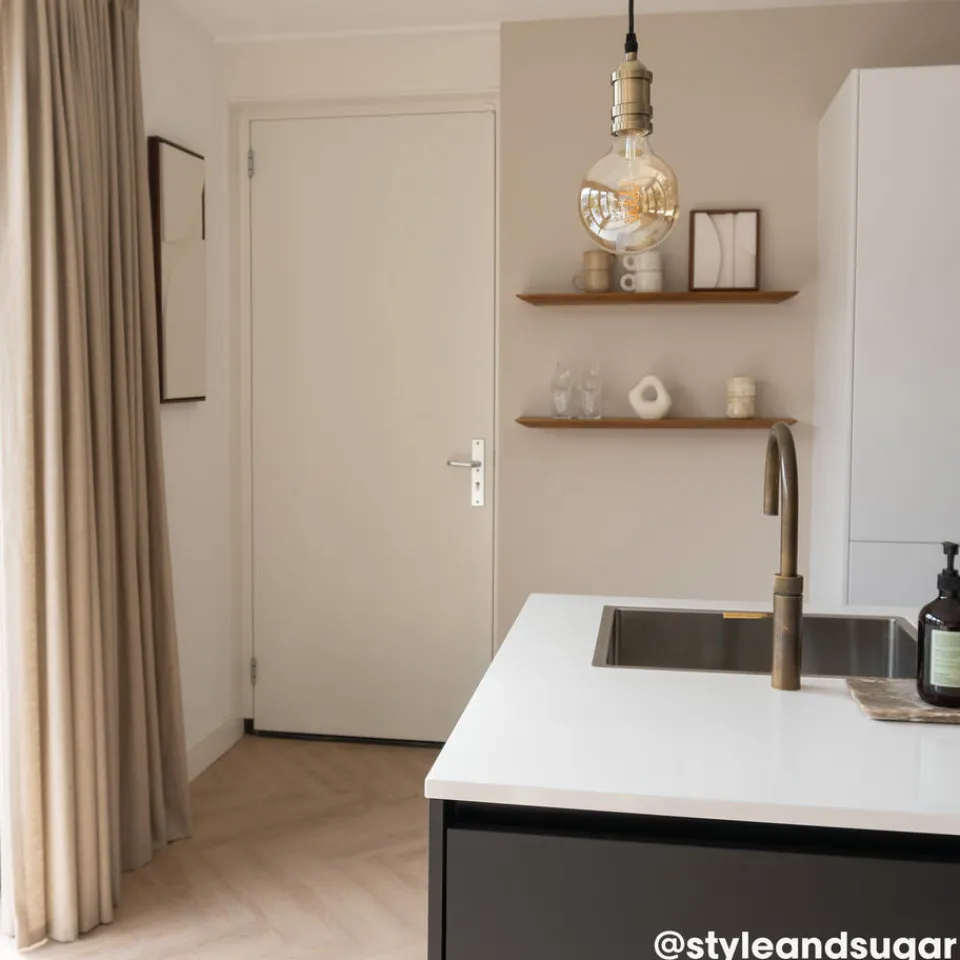 Kwantum Muurverf|Muurverf Professional Biscuit 1 L