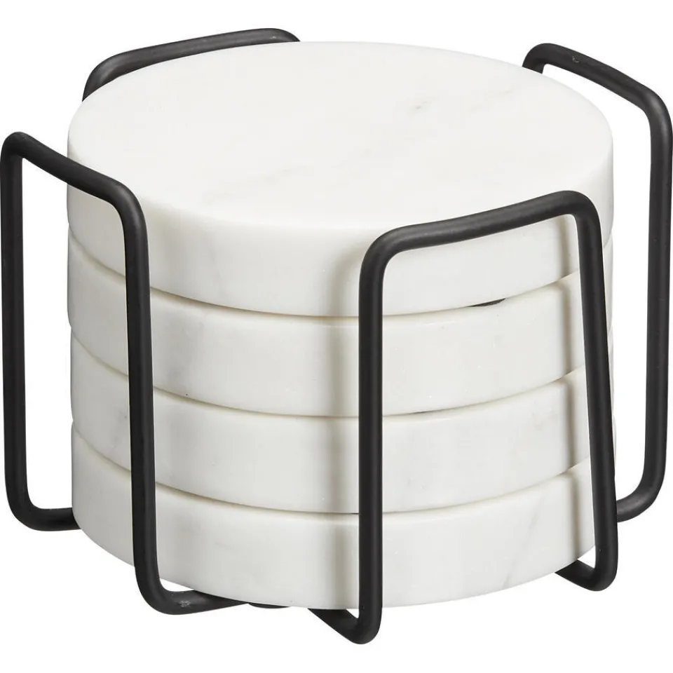 Kwantum Onderzetters|Onderzetters|Onderzetters Marmer 4 Stuks