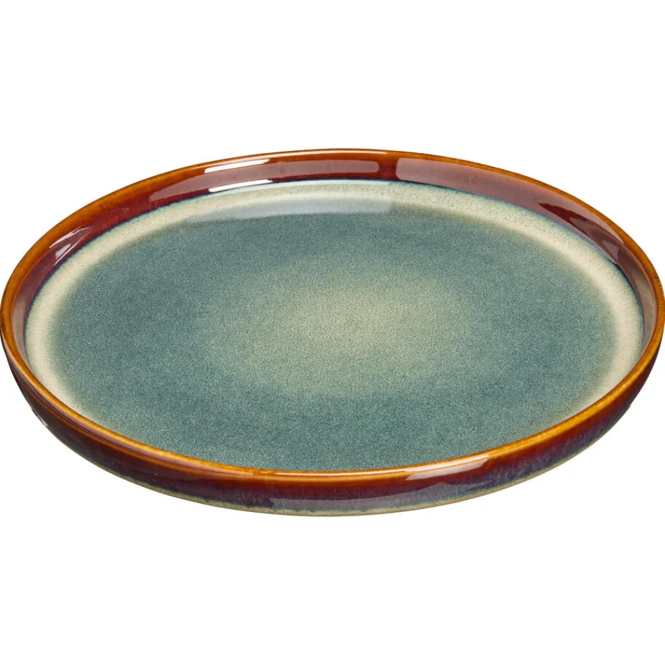 Kwantum Kerstservies|Borden|Ontbijtbord Ava Blauw - ⌀22cm