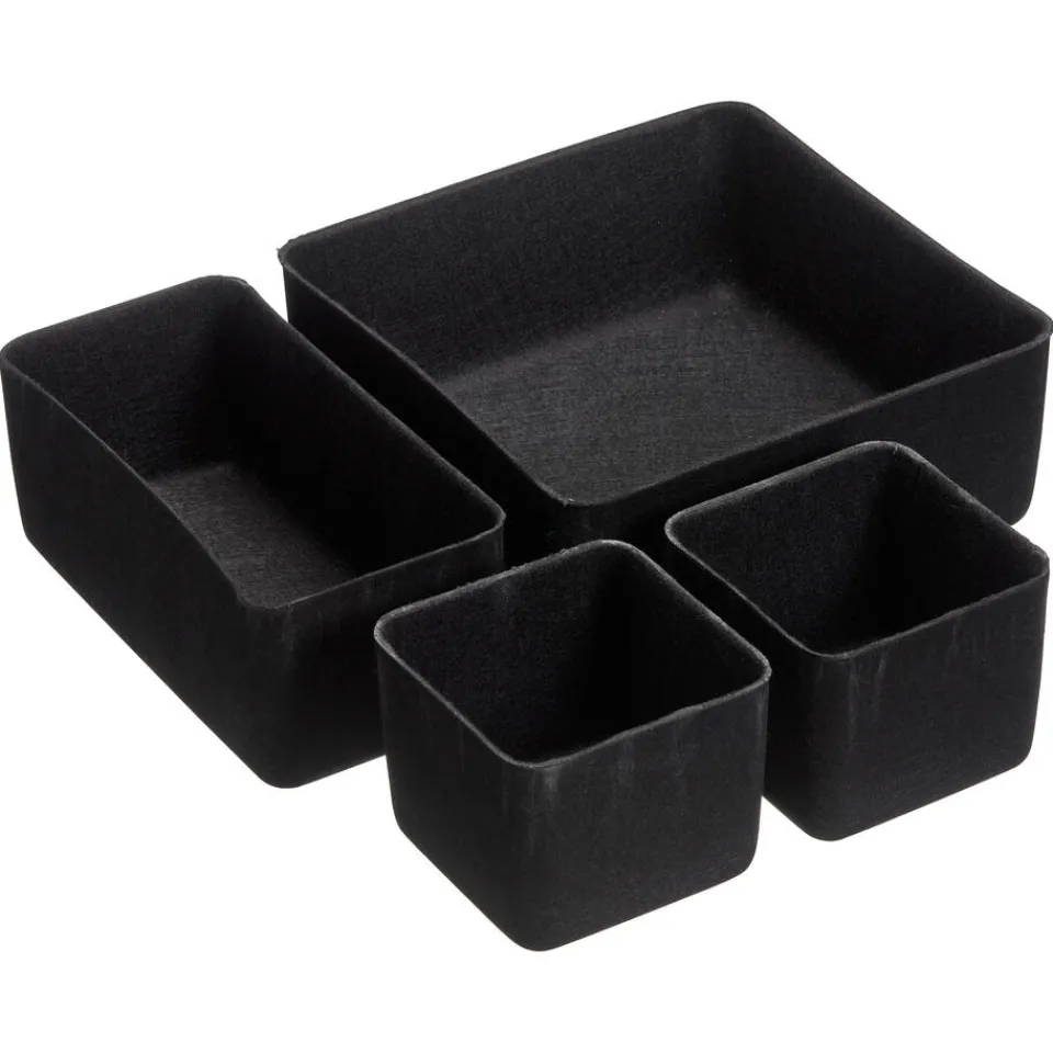 Kwantum Manden|Opbergers Vilt Zwart