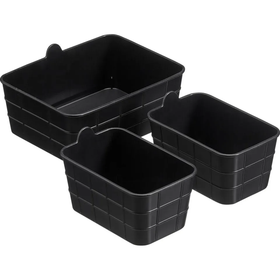Kwantum Opbergboxen & Lades|Opbergmand Mini S/3 Zwart