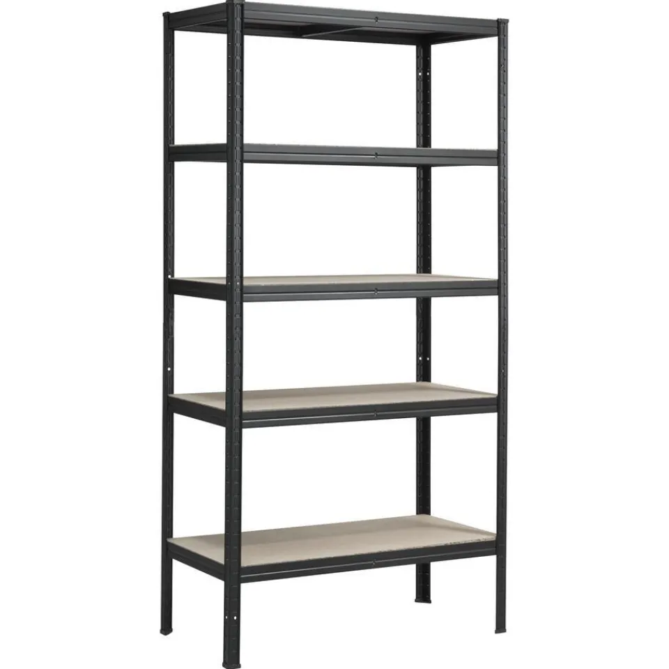 Kwantum Stellingkasten|Opbergrek Verzinkt Zwart