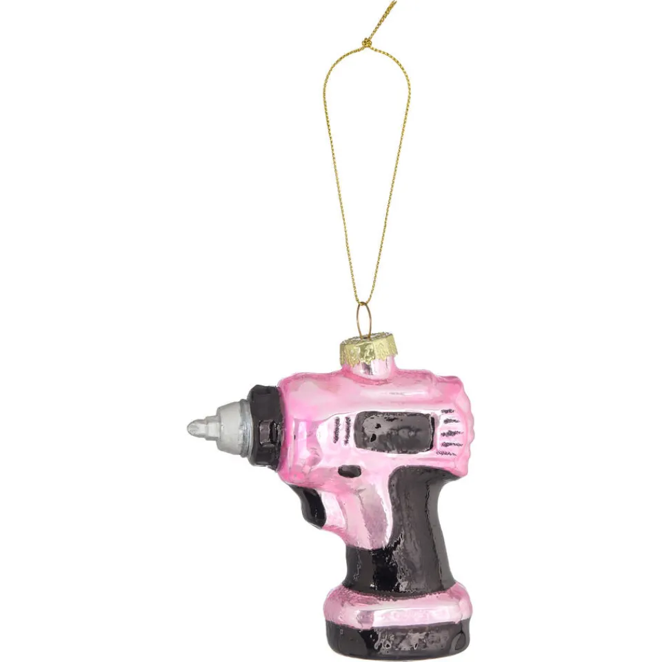 Kwantum Kerstballen & Kerstornamenten|Ornament Boormachine Roze