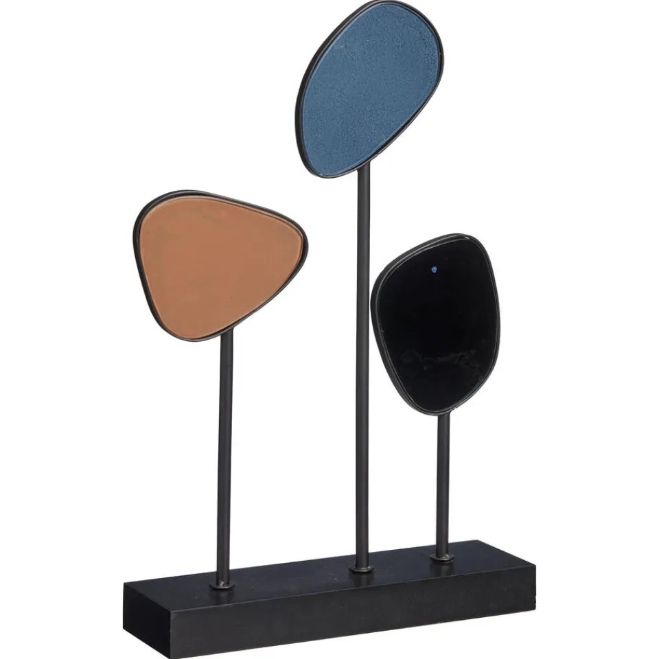 Kwantum Decoratie Beelden|Ornament Op Voet Glas Multicolor