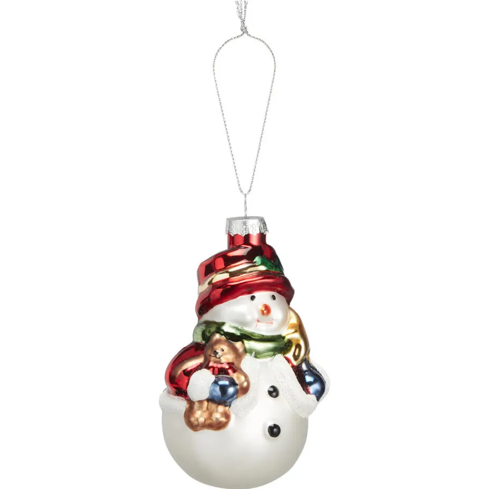 Kwantum Kerstballen & Kerstornamenten|Ornament Sneeuwpop Multicolor