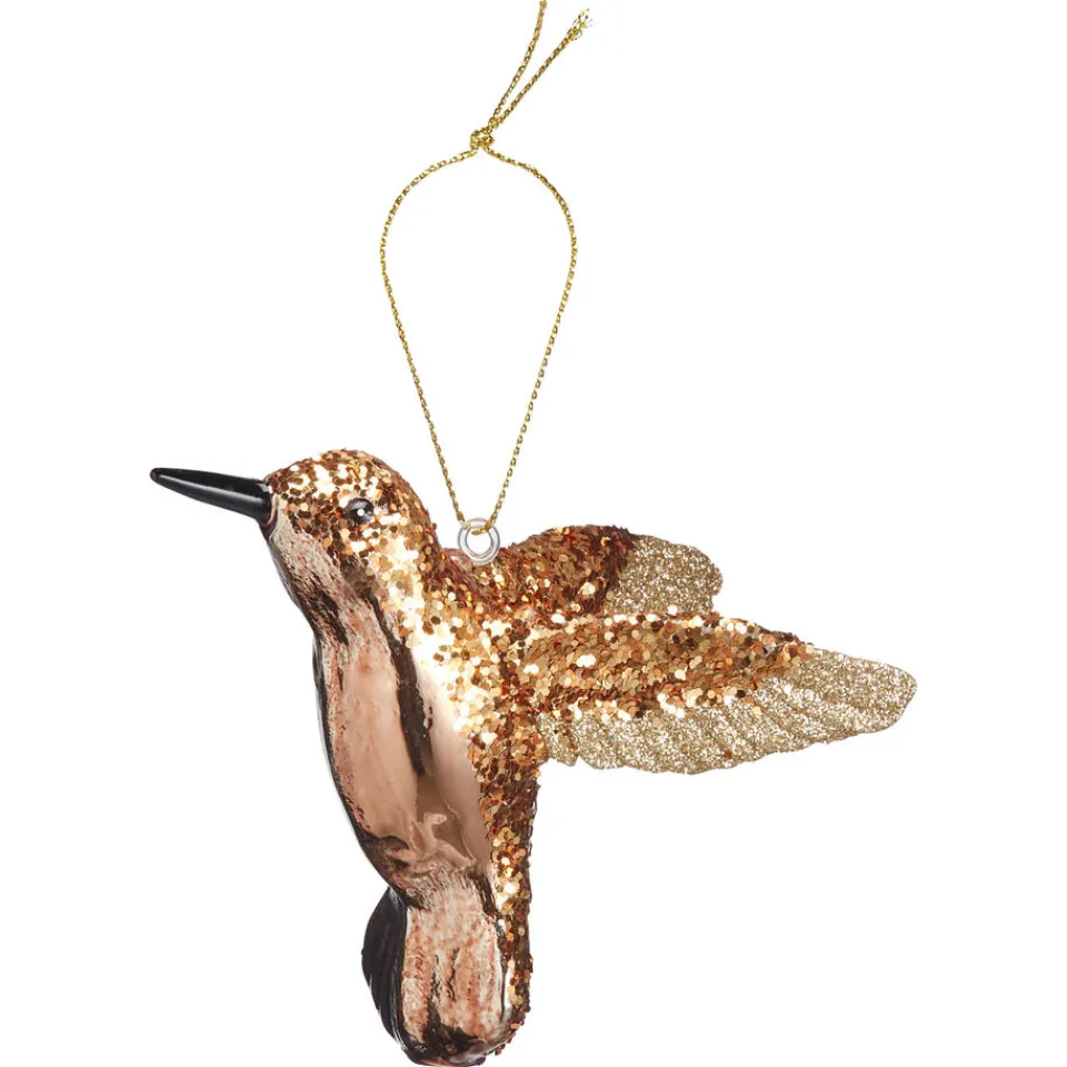 Kwantum Kerstballen & Kerstornamenten|Ornament Vogel Goud