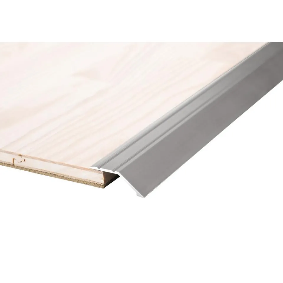 Kwantum Plinten|Overgangsprof 14mm Staal Rvs 100 Cm