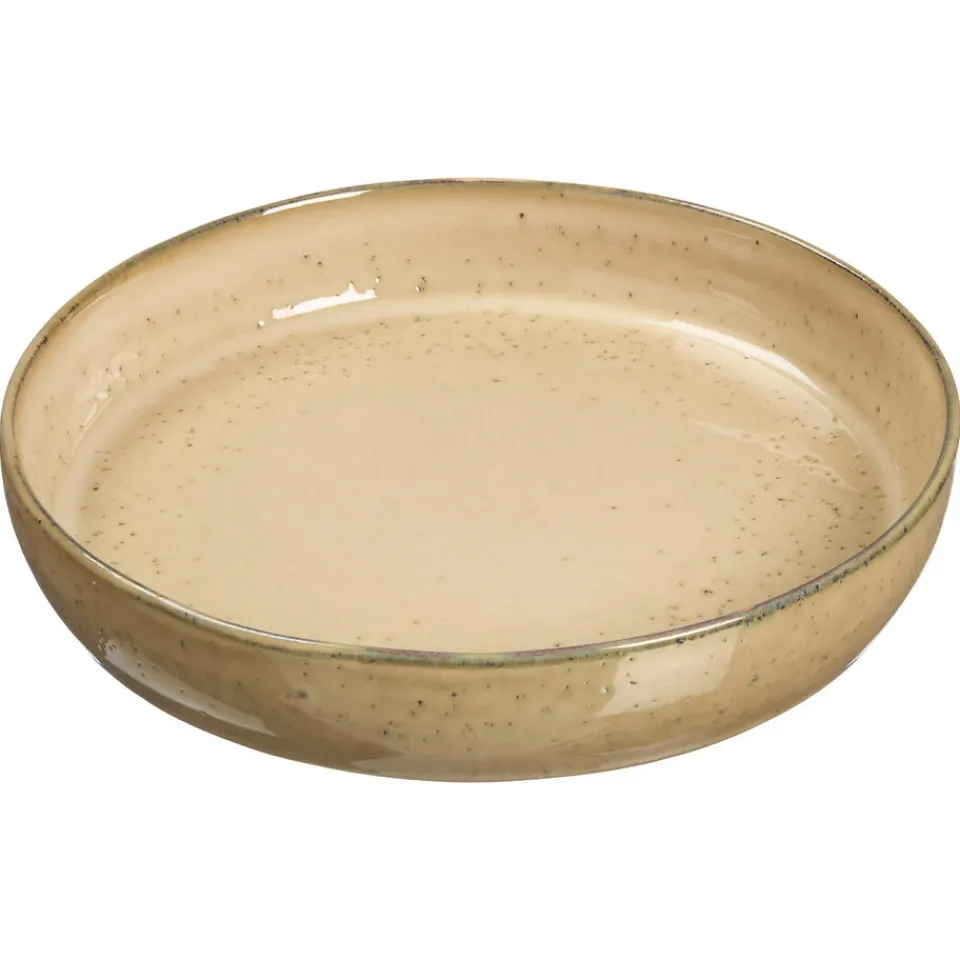 Kwantum Kerstservies|Borden|Pastabord Ava Beige - ⌀21cm