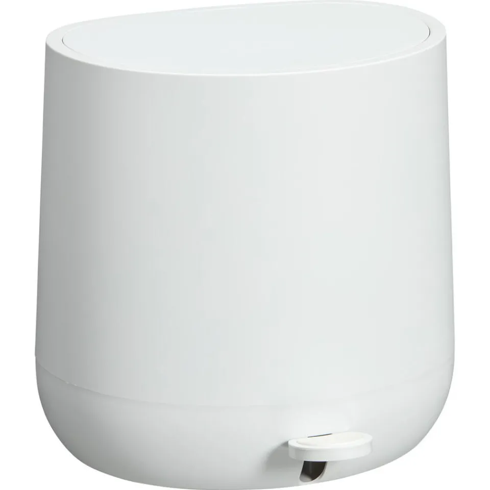 Kwantum Afvalbakken|Pedaalemmer Organic 5 Liter Wit