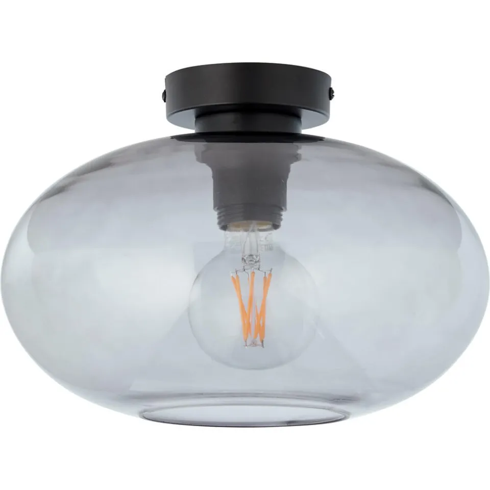 Kwantum Plafondlampen|Plafondlamp Baldur Zwart ø 35 Cm